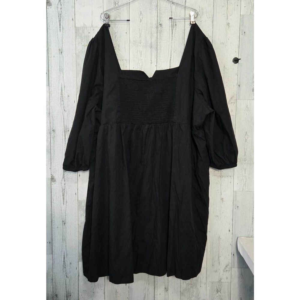 Terra & Sky Cotton Blend Cottagecore Peasant Dress Sz. 4X - Picture 3 of 4